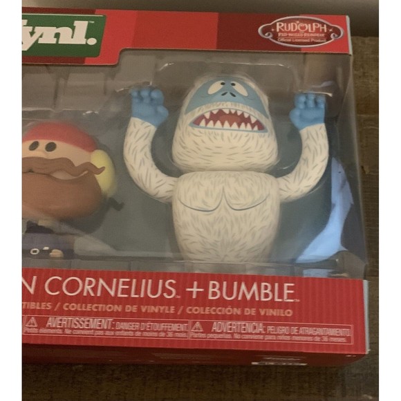 Funko Vynl Yukon Cornelius and Bumble Abominable Rudolph the Red Nose Reindeer - Picture 3 of 16